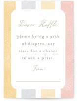 Littlest Friends Mini Baby Shower Insert Cards