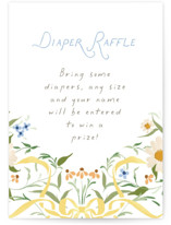 Daisy Chain Mini Baby Shower Insert Cards