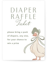 Story Book Frame Mini Baby Shower Insert Cards