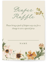 Whimsical Baby Shower Mini Baby Shower Insert Cards