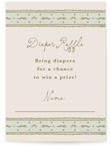 Baby little toys Mini Baby Shower Insert Cards