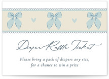 Little Ducks Mini Baby Shower Insert Cards