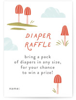 Little Fun Guy Mini Baby Shower Insert Cards