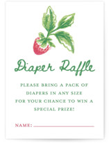 Someone Berry Special Mini Baby Shower Insert Cards