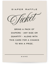 Hello there Mini Baby Shower Insert Cards