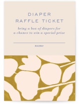 Flora Mini Baby Shower Insert Cards