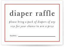 My Lobster Mini Baby Shower Insert Cards