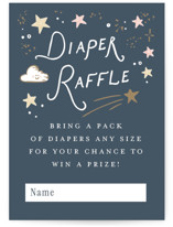 Stellar Mini Baby Shower Insert Cards