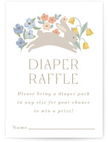 Spring Awakening Mini Baby Shower Insert Cards