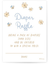 Disney's Winnie The Pooh and a Lil Hunny Mini Baby Shower Insert Cards