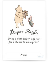 Disney's Winnie the Pooh Mom to Bee Mini Baby Shower Insert Cards