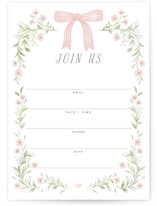 Dainty Garden Fill-In Invitations