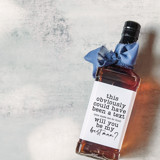Best Man Liquor Bottle Label | Text Bottle Labels
