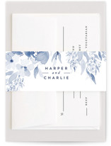 Poetic Watercolor Flowers Belly Bands