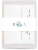 Hydrangea bloom Belly Bands