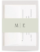 Scripted Initials Belly Bands