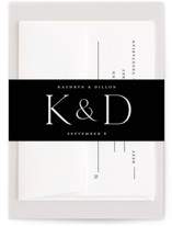 Modern Monogram Belly Bands