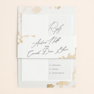 far and away Foil-Pressed Belly Bands