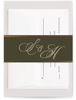 Playbill Foil-Pressed Belly Bands