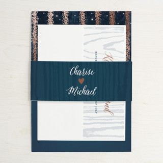 Strands Of Lights Foil-Pressed Belly Bands