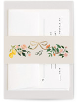 Garden Feast Foil-Pressed Belly Bands