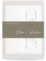 Foil-Pressed Belly Bands