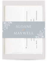 Wild Roses Foil-Pressed Belly Bands