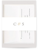 Villa Balbiano Foil-Pressed Belly Bands