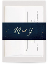 Outside Foil-Pressed Belly Bands