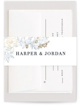 Lush Garden Foil-Pressed Belly Bands