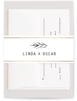 A Place to Remember Foil-Pressed Belly Bands