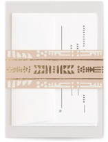 Cultured Element Foil-Pressed Belly Bands