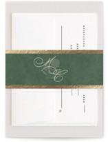 Foil-Pressed Belly Bands