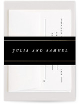Lined Foil-Pressed Belly Bands