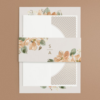 Bloom Foil-Pressed Belly Bands