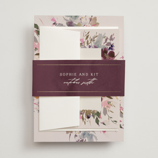 Fleur Foil-Pressed Belly Bands