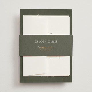 Botanical Arches Foil-Pressed Belly Bands