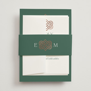 Celtic Love Knot Foil-Pressed Belly Bands