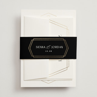 Formally Foil-Pressed Belly Bands