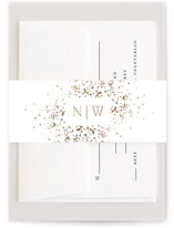 Effervescent Foil-Pressed Belly Bands