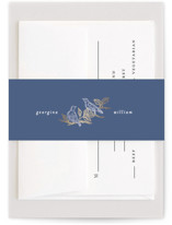 meet me in the garden Foil-Pressed Belly Bands