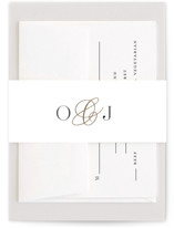 Fineline Foil-Pressed Belly Bands