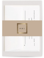 Framed Photo Foil-Pressed Belly Bands