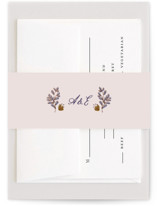Together in Bloom Foil-Pressed Belly Bands