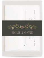 Emilie Foil-Pressed Belly Bands