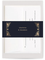 Botanical Tapestry Foil-Pressed Belly Bands