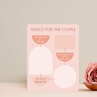 game plan Bridal Shower Insert Cards