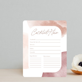 mod pops Bridal Shower Insert Cards