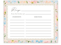 Fiona Bridal Shower Insert Cards