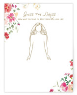 Prosecco & Petals Bridal Shower Insert Cards